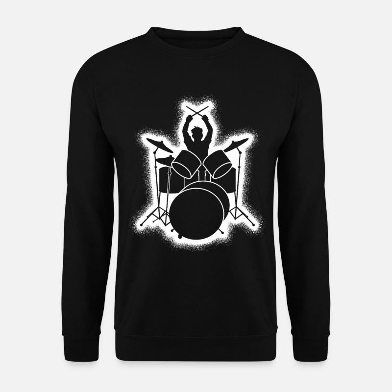 Drums Drummer Drummer - Unisex Sweatshirt - black