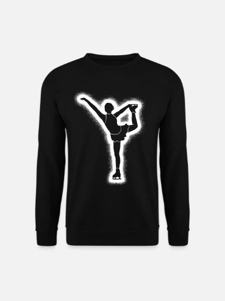 Eiskunstläuferin Eislaufen Mädchen Eiskunstlauf - Unisex Sweatshirt - black