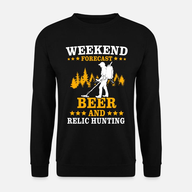 Relic Seeker Metal Detector - Unisex Sweatshirt - black