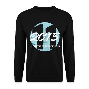 Cadeau garçons et filles pour le 11e anniversaire 2015 - Sweat-shirt Unisexe - noir - Devant - Alina (178cm) & Michal (187cm)