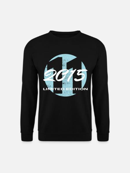 11. Geburtstag 2015 Jungen und Mädchen Geschenk - Unisex Pullover - Schwarz
