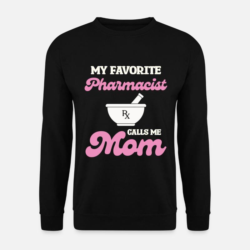 Lieblingspharmazeutin Mama - Unisex Pullover - Schwarz