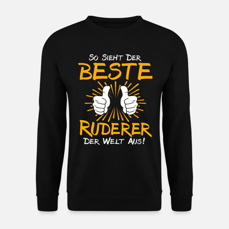 Ruderer Geschenkidee - Unisex Pullover - Schwarz