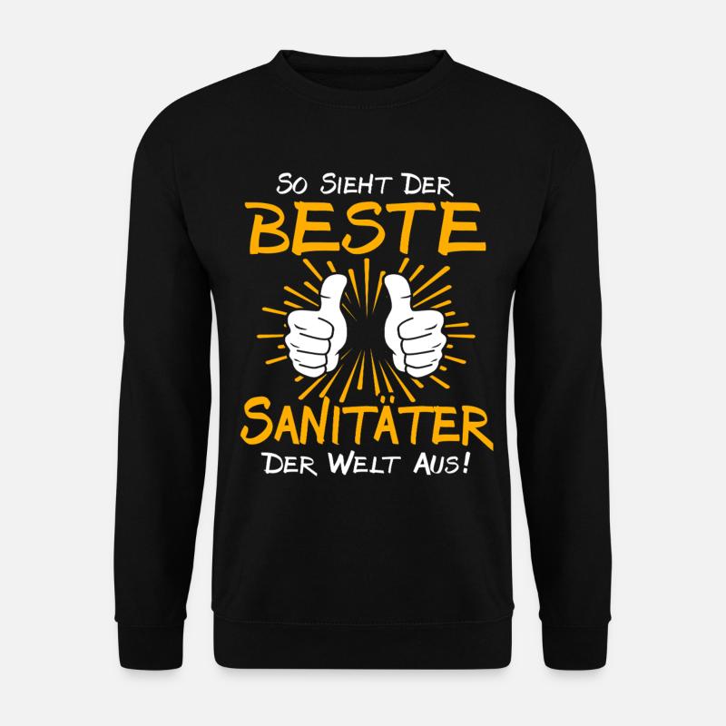 Sanitäter Geschenkidee - Unisex Pullover - Schwarz