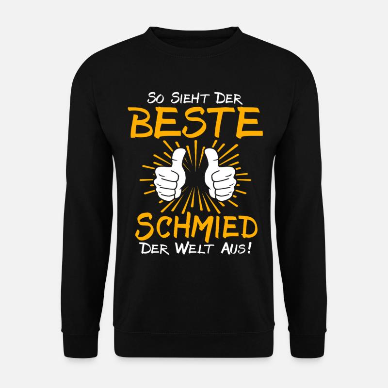 Schmied Geschenkidee - Unisex Pullover - Schwarz