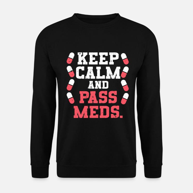 Medical Assistant MFA Pass Meds - Unisex Sweatshirt - black