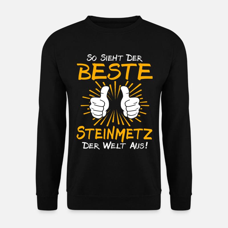 Steinmetz Geschenkidee - Unisex Pullover - Schwarz