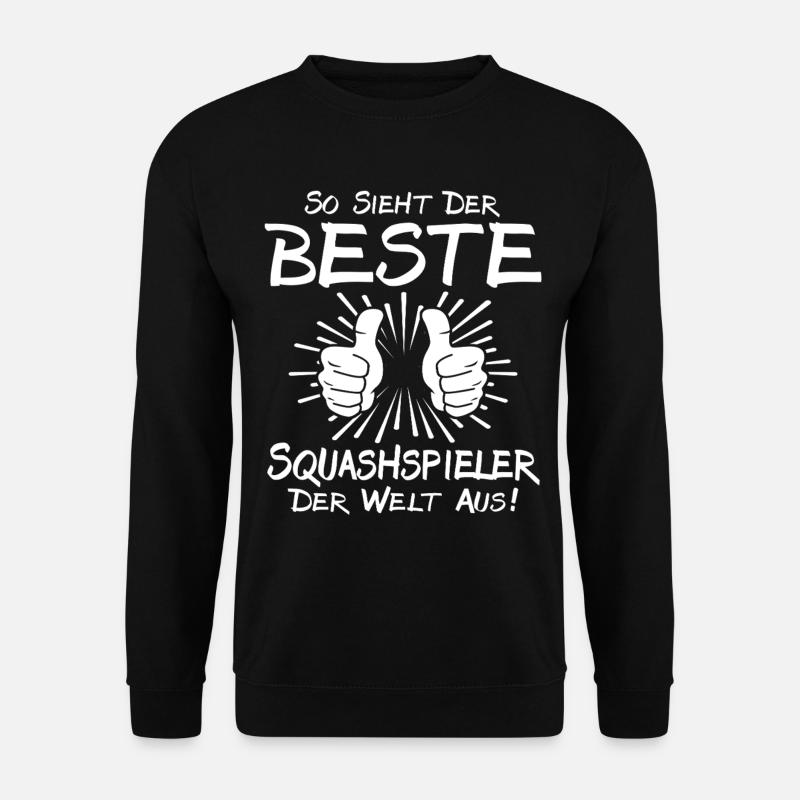 best squash player - Unisex Sweatshirt - black