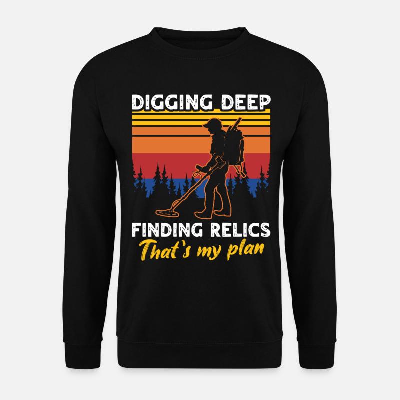 Relic Seeker Detectorist - Unisex Sweatshirt - black