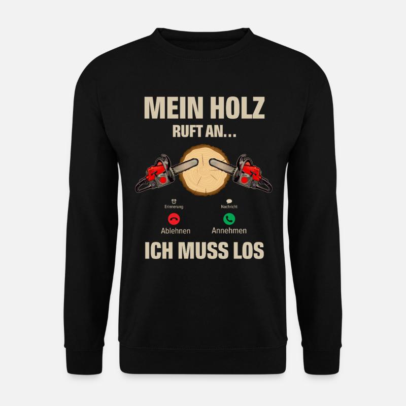 Holzfäller - Unisex Pullover - Schwarz