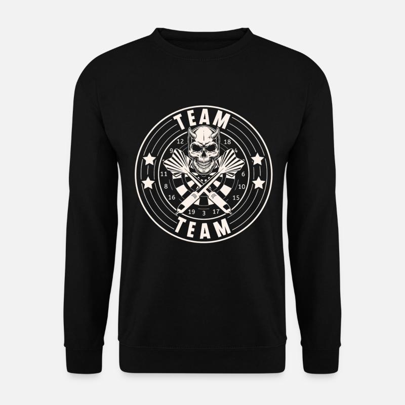 Team Darts - Unisex Sweatshirt - black