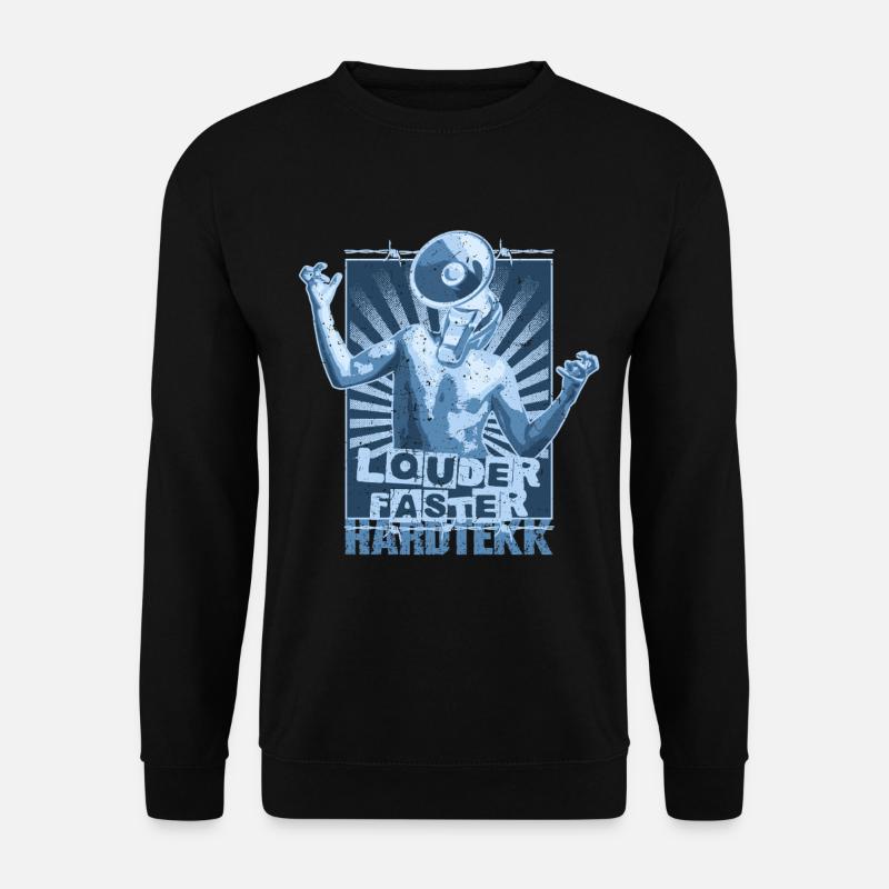 Hardtekk Tekke Ostdeutschland - Unisex Pullover - Schwarz