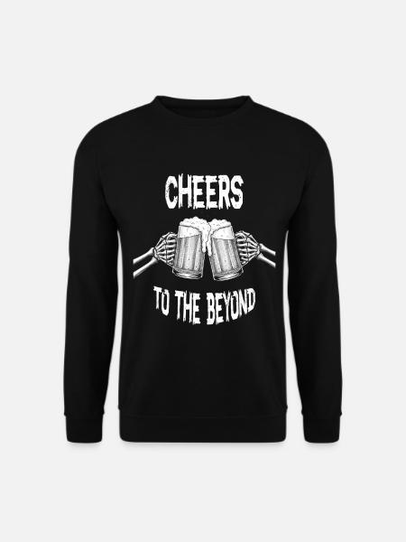 Stoß ins Jenseits - Unisex Pullover - Schwarz