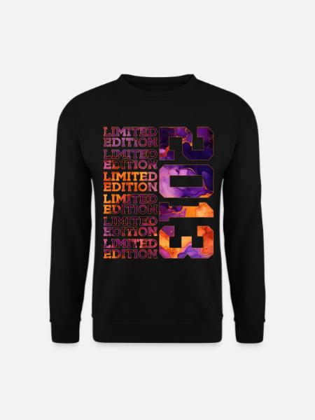 13E ANNIVERSAIRE ÉDITION LIMITÉE 2013 - Sweat-shirt Unisexe - noir