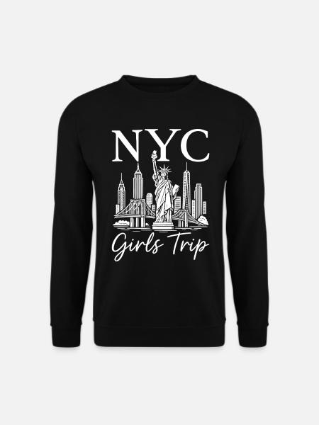 NYC Girls Trip - Unisex Sweatshirt - black