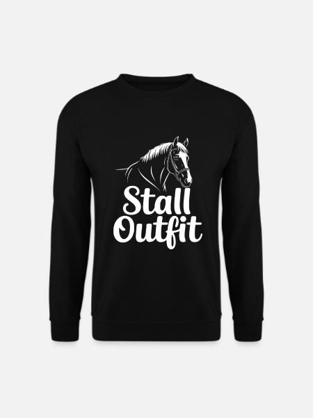 Cavalier d’écurie - Sweat-shirt Unisexe - noir
