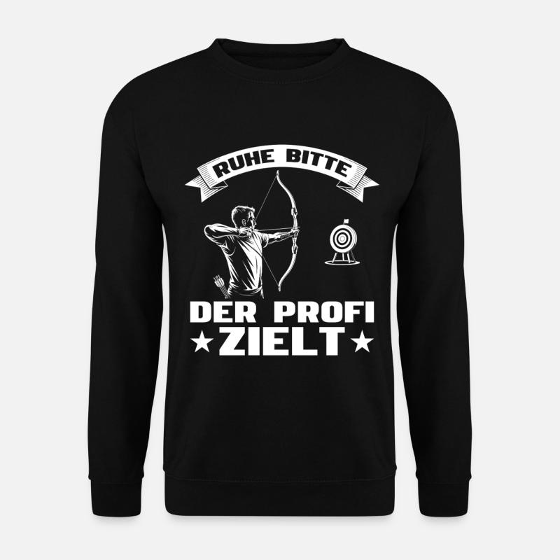 Archery The Professional Aims - Archery - Unisex Sweatshirt - black