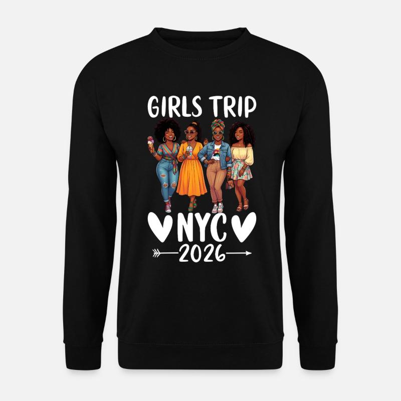 NYC Girls Trip 2026 - Unisex Pullover - Schwarz