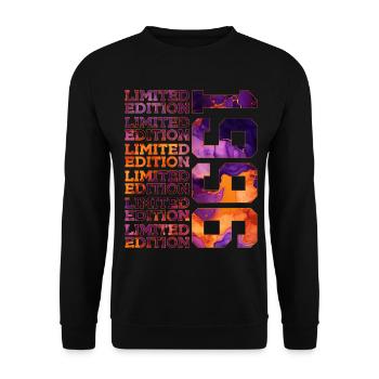 30E ÉDITION LIMITÉE ANNIVERSAIRE 1996 - Sweat-shirt Unisexe - noir - Devant - Alina (178cm) & Michal (187cm)