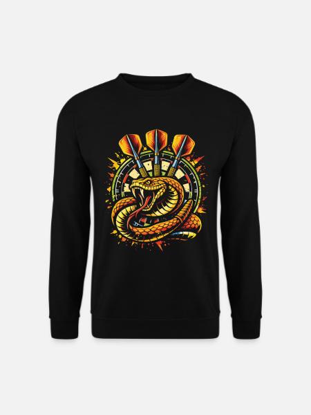Darts | Rattle the Board , Klapperschlange - Unisex Sweatshirt - black