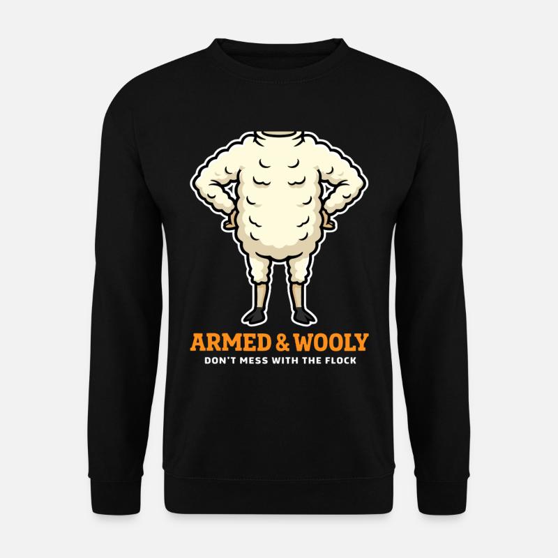 Sheep Costume - Unisex Sweatshirt - black