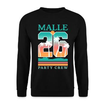 Malle 2026 Majorque - Sweat-shirt Unisexe - noir - Devant - Alina (178cm) & Michal (187cm)