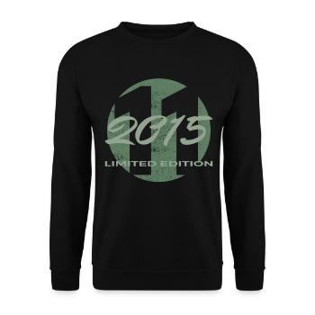 Cadeau garçons et filles pour le 11e anniversaire 2015 - Sweat-shirt Unisexe - noir - Devant - Alina (178cm) & Michal (187cm)
