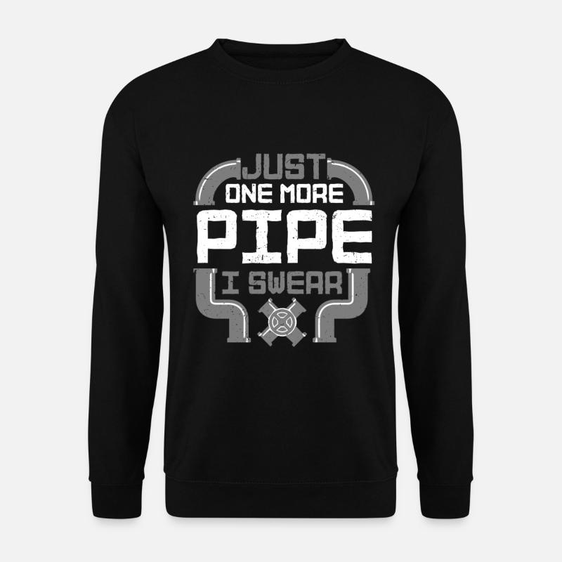 Pipe Layer Pipeline Builder - Unisex Sweatshirt - black