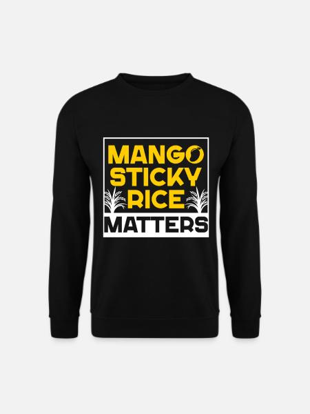 Mango Sticky Rice - Unisex Sweatshirt - black