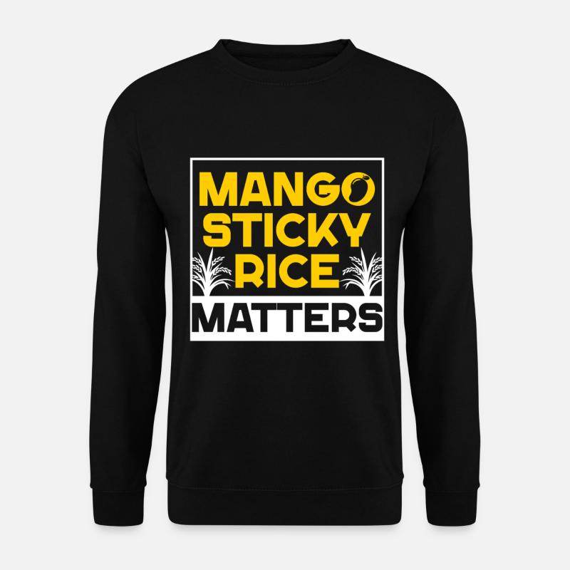 Riz gluant à la mangue - Sweat-shirt Unisexe - noir