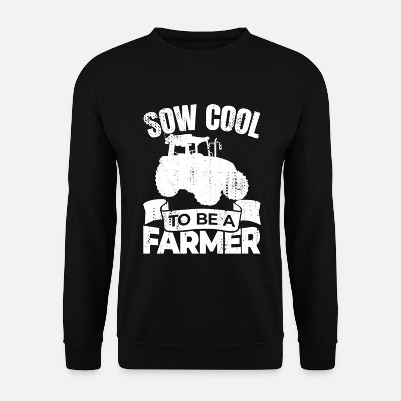 So Cool ein Bauer zu sein - Unisex Pullover - Schwarz