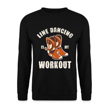 Chaussures de sport de danse en ligne - Sweat-shirt Unisexe - noir - Devant - Alina (178cm) & Michal (187cm)