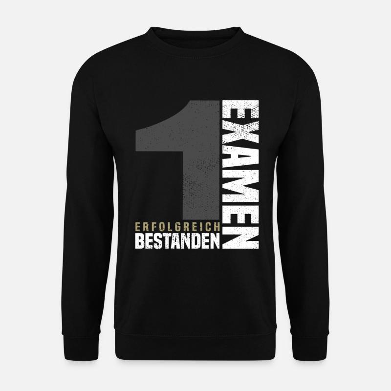 Congratulations 1st exam - Unisex Sweatshirt - black