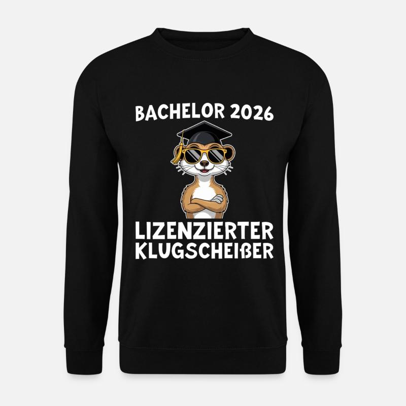Abschlussprüfung 2026 Bachelortitel Geschenkidee - Unisex Pullover - Schwarz