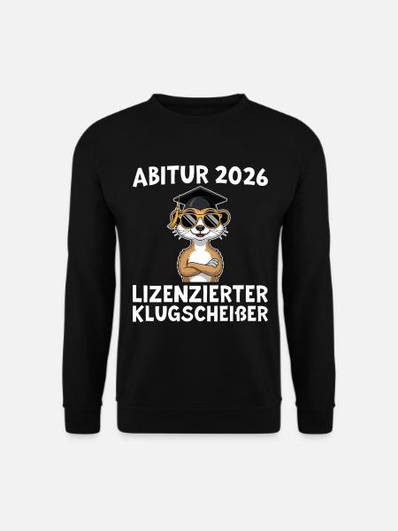 Final exam 2026 Abitur passed - Unisex Sweatshirt - black