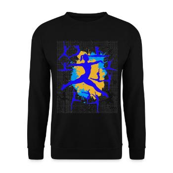 Gymnastics Gymnastics Acrobatics Artistic Gymnastics - Unisex Sweatshirt - black - Front - Alina (178cm) & Michal (187cm)
