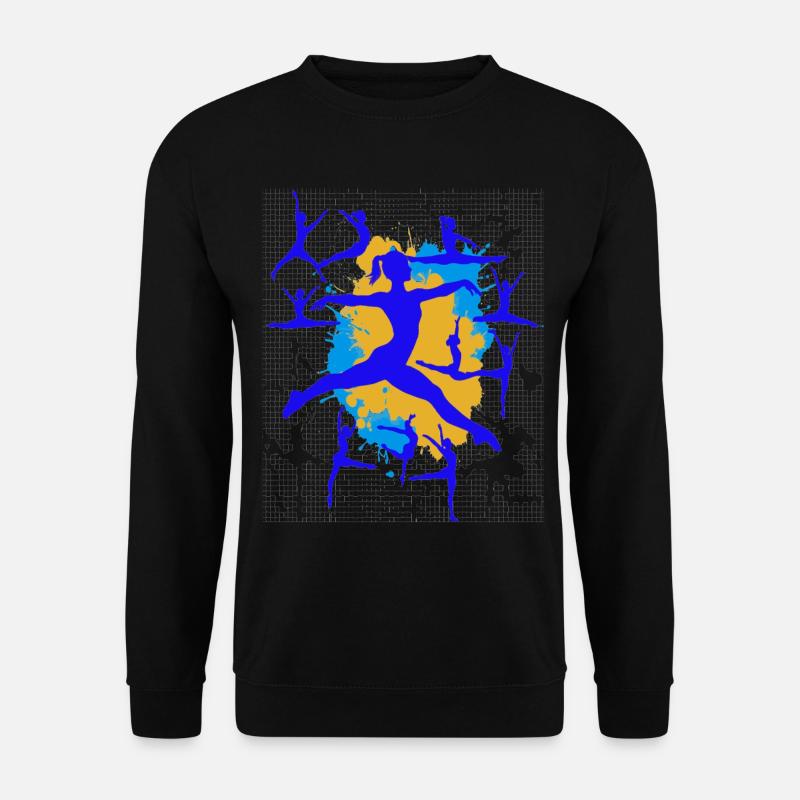 Gymnastics Gymnastics Acrobatics Artistic Gymnastics - Unisex Sweatshirt - black