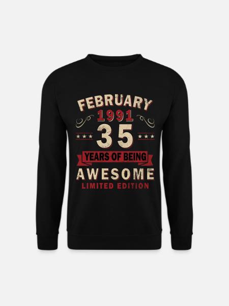 Février 1991 - Don février 1991 - Sweat-shirt Unisexe - noir