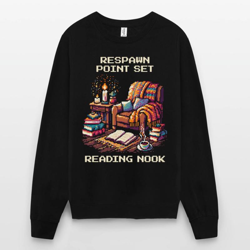 Set de réapparition | Lecture du journal de lecture Sweat-shirt Unisexe