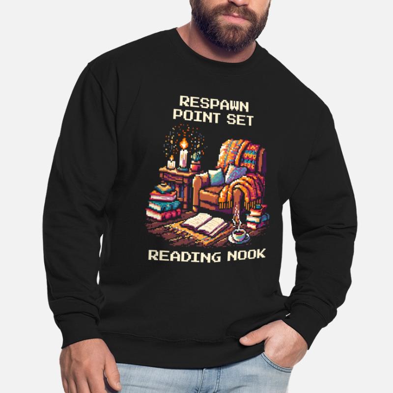 Set de réapparition | Lecture du journal de lecture Sweat-shirt Unisexe