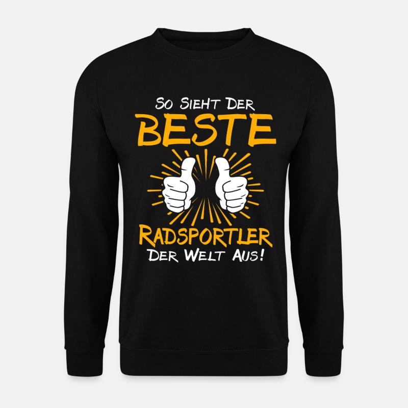 Cyclist Gift Idea - Unisex Sweatshirt - black