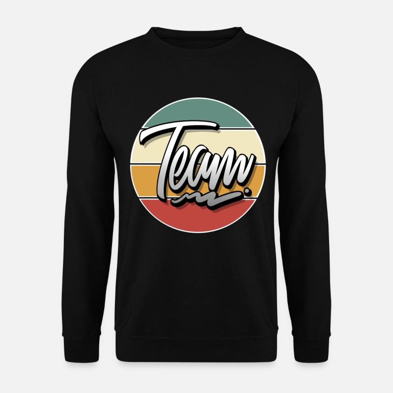 Team - Unisex Pullover - Schwarz