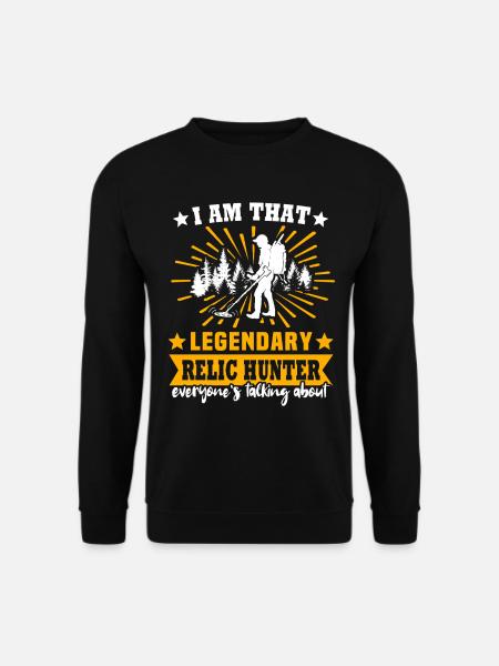 Relic Seeker Detectorist - Unisex Sweatshirt - black