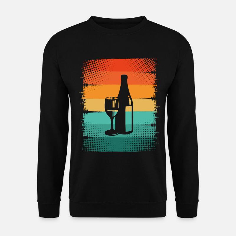 Wine - Unisex Sweatshirt - black