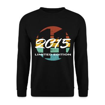 Cadeau garçons et filles pour le 11e anniversaire 2015 - Sweat-shirt Unisexe - noir - Devant - Alina (178cm) & Michal (187cm)