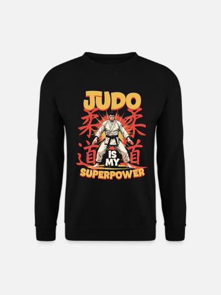 Judo Is My Superpower - Unisex Pullover - Schwarz