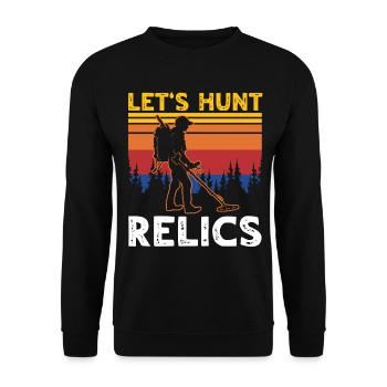 Relic Seeker Probes - Unisex Sweatshirt - black - Front - Alina (178cm) & Michal (187cm)