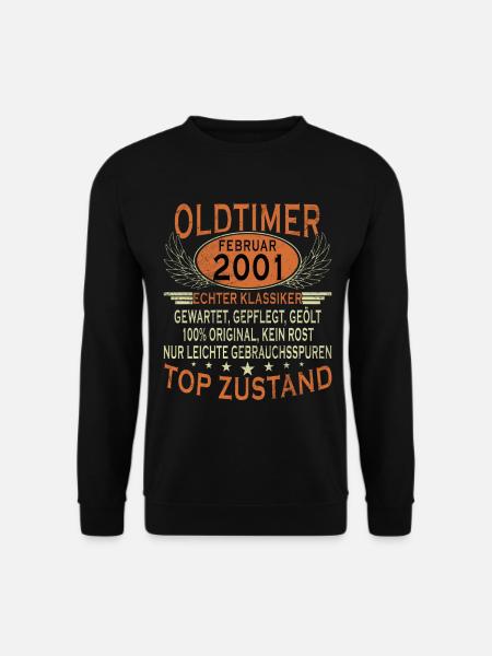 Février 2001 Jubilé février 2001 Février - Sweat-shirt Unisexe - noir