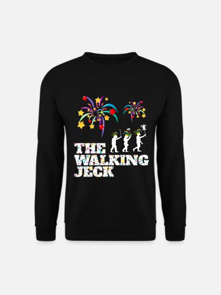 The Walking Jack Feuerwerkparty - Unisex Pullover - Schwarz