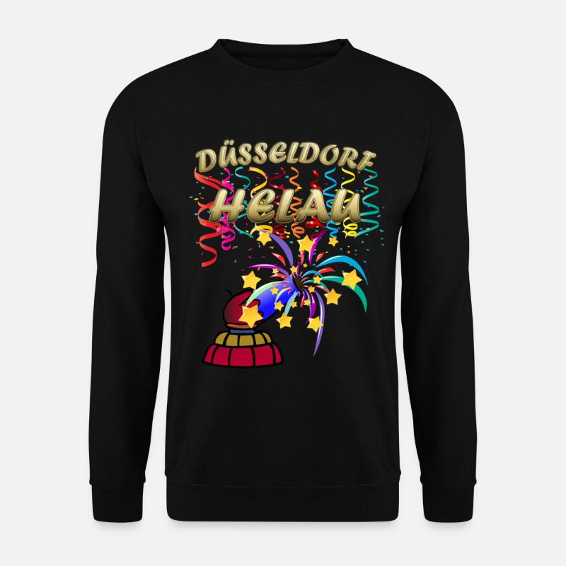 Düsseldorf Helau Karneval - Unisex Pullover - Schwarz